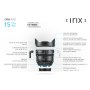 Irix Cine 15mm T2.6 pour Sony ZV-E1