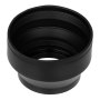 Black Rubber Lens Hood for Panasonic HC-WXF990