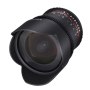 Objetivo Samyang V-DSLR 10mm T3.1 para BlackMagic Studio Camera 4K Plus G2