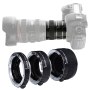 Kit tubos de extensión 10mm, 20mm, 35mm Metal para Canon EOS 5D