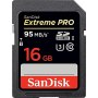 SanDisk Mémoire SDHC 16GB pour Pentax Optio E40