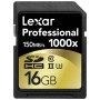 Lexar 16GB SDHC Professional 1000x Card Class 10