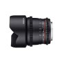 Objectif Samyang VDSLR 10 mm T3.1 ED AS UMC CS Canon M pour Canon EOS M50 Mark II